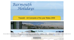 Desktop Screenshot of barmouthholidays.co.uk